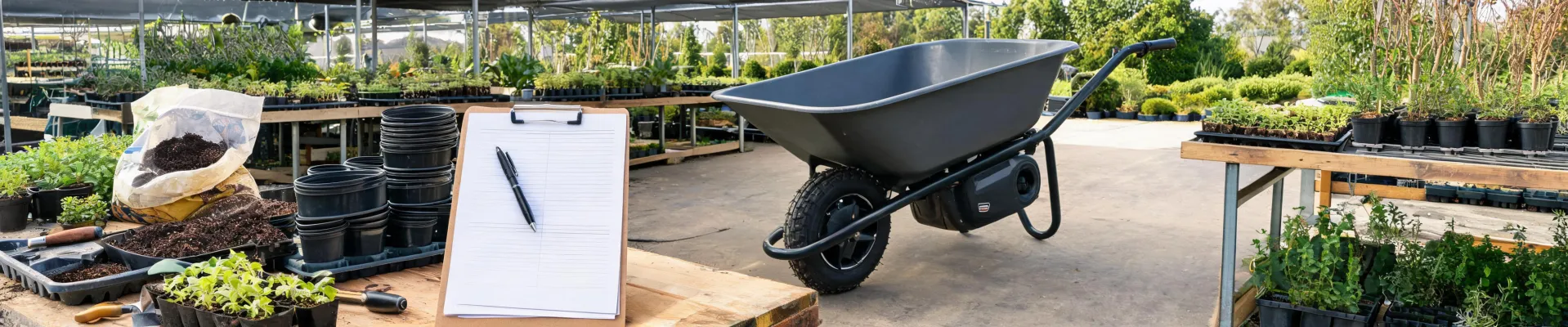 Agricultural wheelbarrow procurement planning